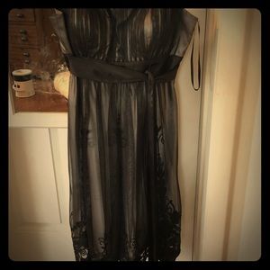 S.L. Fashions little black dress